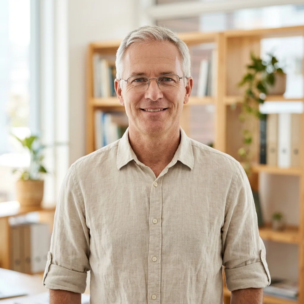 Portrait de Maxime Zimmermann, rédacteur en chef de Poutre et Pinceau